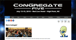 Desktop Screenshot of con-gregate.com